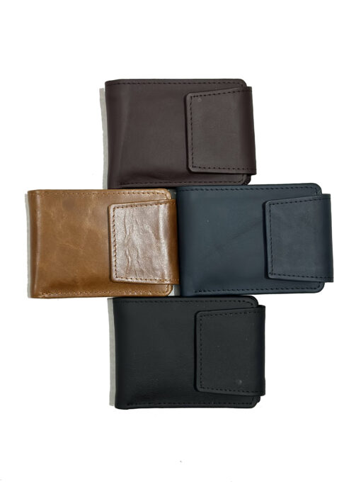 Max Trifold MENS LEATHER WALLET export quality