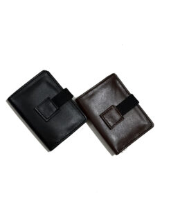 Men Minimalist Wallet Leather Card Holder Wallet