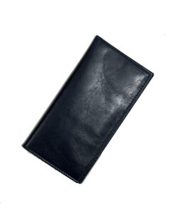 Blue Mobile Phone Magnet Bifold Leather Wallet