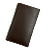 Brown Book Style Long Leather Wallet cow leather wallets