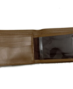 Quinn Flip ID Bifold Men's Cow Leather Wallet customized order UK USA Europe Pakistan Asia Canada